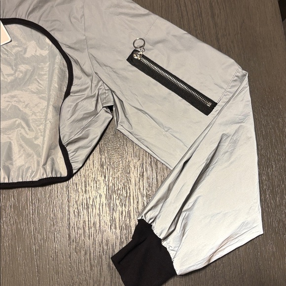 Lychee The Label Reflective Cropped Shrug - Picture 4 of 5